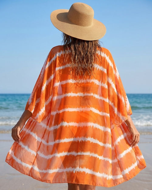 Biquíni + Saída de Praia Bandeau Com Laços Estilo Resort