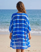 Biquíni + Saída de Praia Bandeau Com Laços Estilo Resort